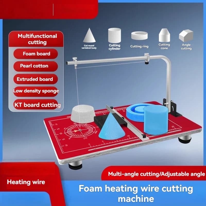 2025 Torch Foam Cutting Machine Hot Wire Cutting Sponge Cloth Pearl Cotton Extrusion Board Electric Cutter Hot Cutter
