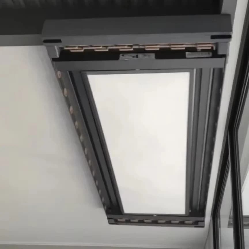 Foldable Electric Ceiling Wiper with Retractable Control Sensor for Internal Domestic Use and Drying Function