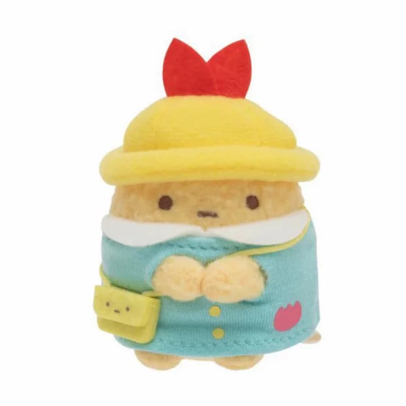 Sumikko Gurashi Fried Shrimp Plush Toy Kindergarten Series Cute Kawaii Mini Stuffed Animals Kids Toys for Girls Children Gifts