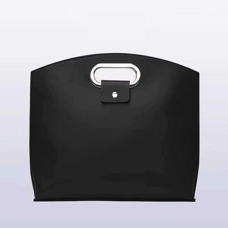 Borsa per laptop in pelle PU di marca da 15,6,16 pollici Lady Man Women Custodia con manico per MacBook Computer Notebook Valigetta Moda