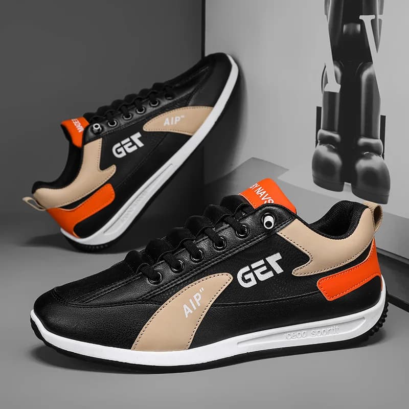 Scarpe da corsa da uomo di marca, sneakers casual leggere alla moda, scarpe da passeggio comode da uomo per esterni, scarpe antiscivolo da uomo