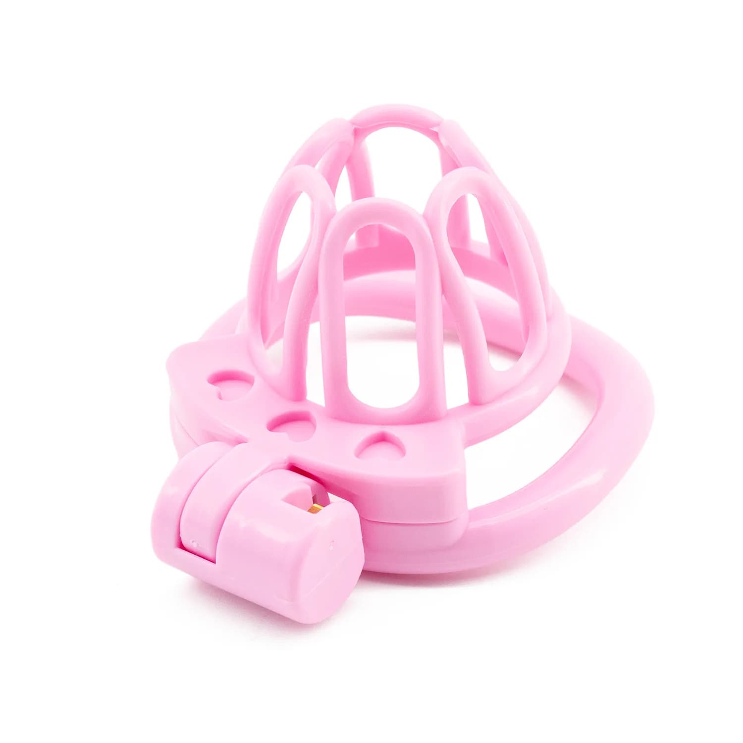 Giocattolo del sesso della gabbia di castità in plastica ABS per l'uomo Pene di ritenuta del pene Anti-reezione SM Schiavo Training con anelli del cazzo di 4 dimensioni Queen Use
