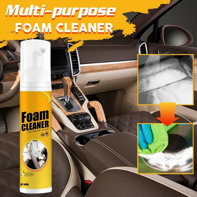 Car interior seats multi-functional foam cleaner Leather Clean Car Foam Cleaner Interior Removal Dirt Wash Maintenance car wash