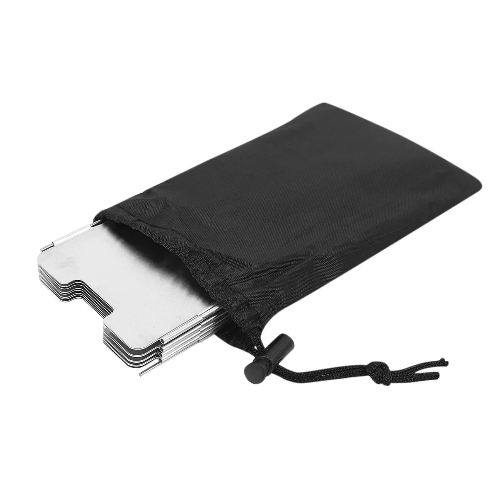 RTENTE-18 Plates Foldable Outdoor Camping Cooking Cooker Gas Stove Wind Shield Screens Windshield
