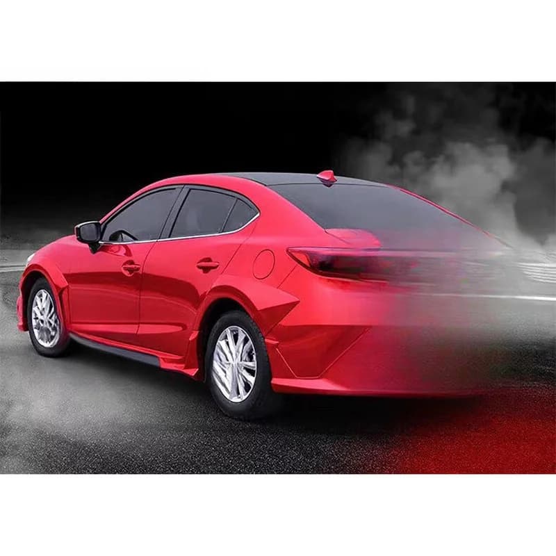 Hot Selling High Quality Mini Car Body Kit Rear Diffuser Fit 2017-2018 Axela