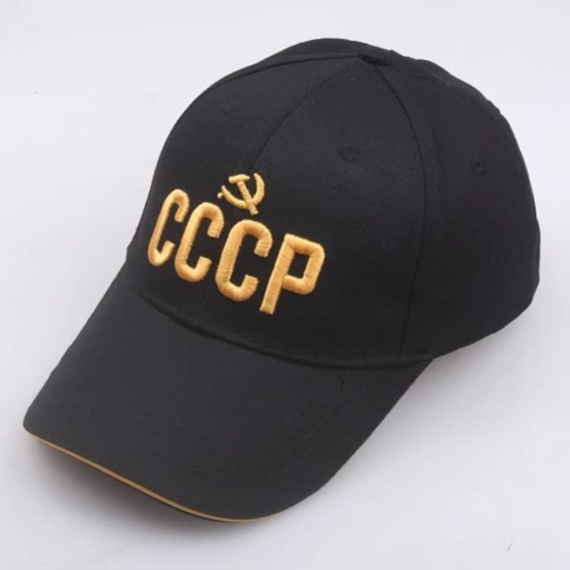 Customize the national emblem Russian baseball cap in cotton USSR Soviet style embroidery hat snapback berretto by unisex outdoor adjustable