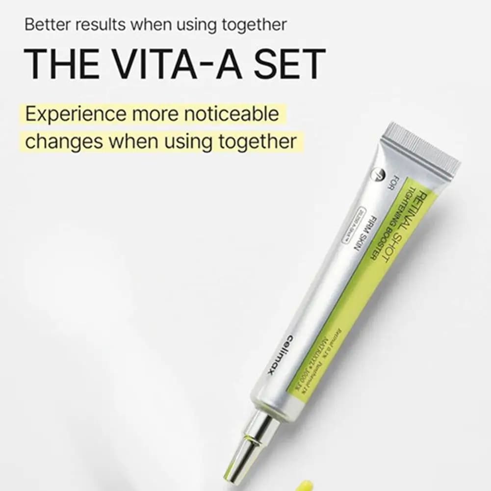 2PCS [Celimax] Retinol Moisturizing Essence Anti-aging Clear Eyebrows Cream Rassodante Illuminates Skin Vitamin C