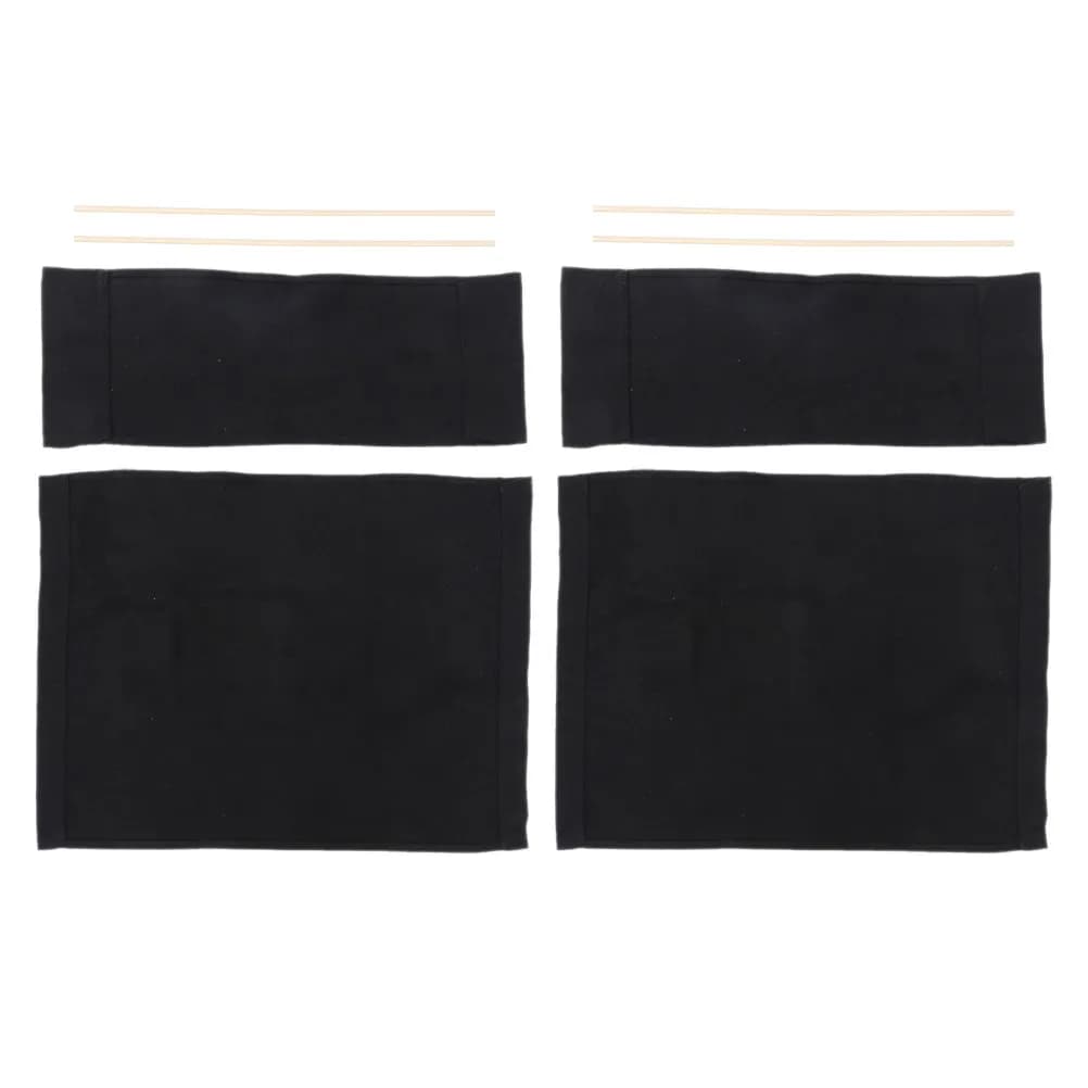 2Sets Folding Chair Replacement Canvas Seat Cover Sturdy Breathable Director Chair Canvas for Yard Patio Camping Movie