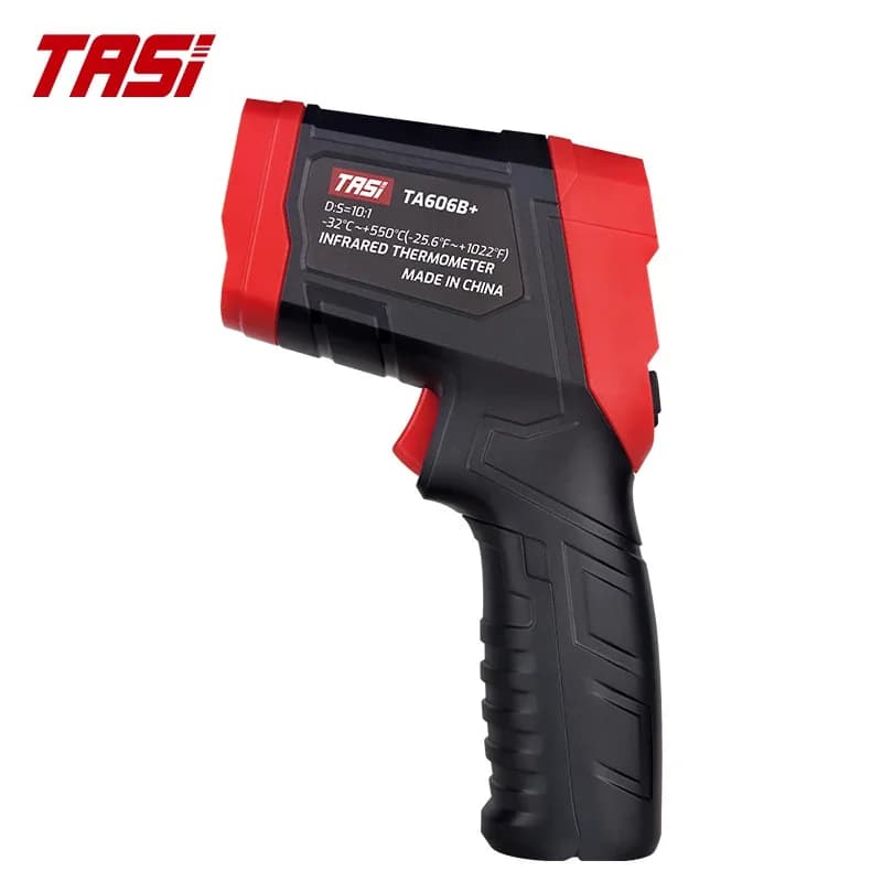 Termometro a Infrarossi Senza Contatto TASI TA606B+ Personalizzato, Scanner di Temperatura Veloce e Sicuro con Display a Colori VA per Spedizioni Marittime