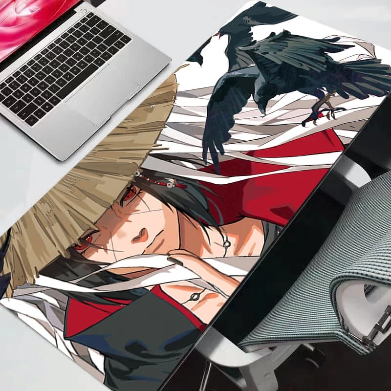 Naruto mouse mat, large computer mat, PC desk mat, keyboard mat, player accessories, anime durable table mat