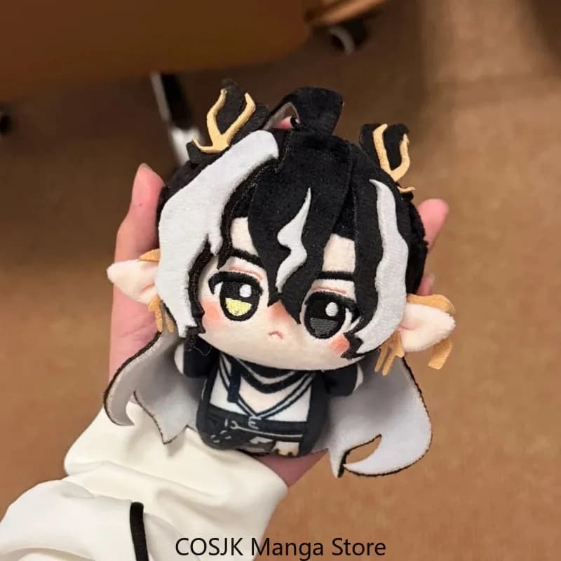 Anime Arknights: Endfield - Mini Statuetta in Cotone da 10 cm, Morbida e Carina, da Collezione, Portachiavi, Peluche, Ciondolo, Ornamento