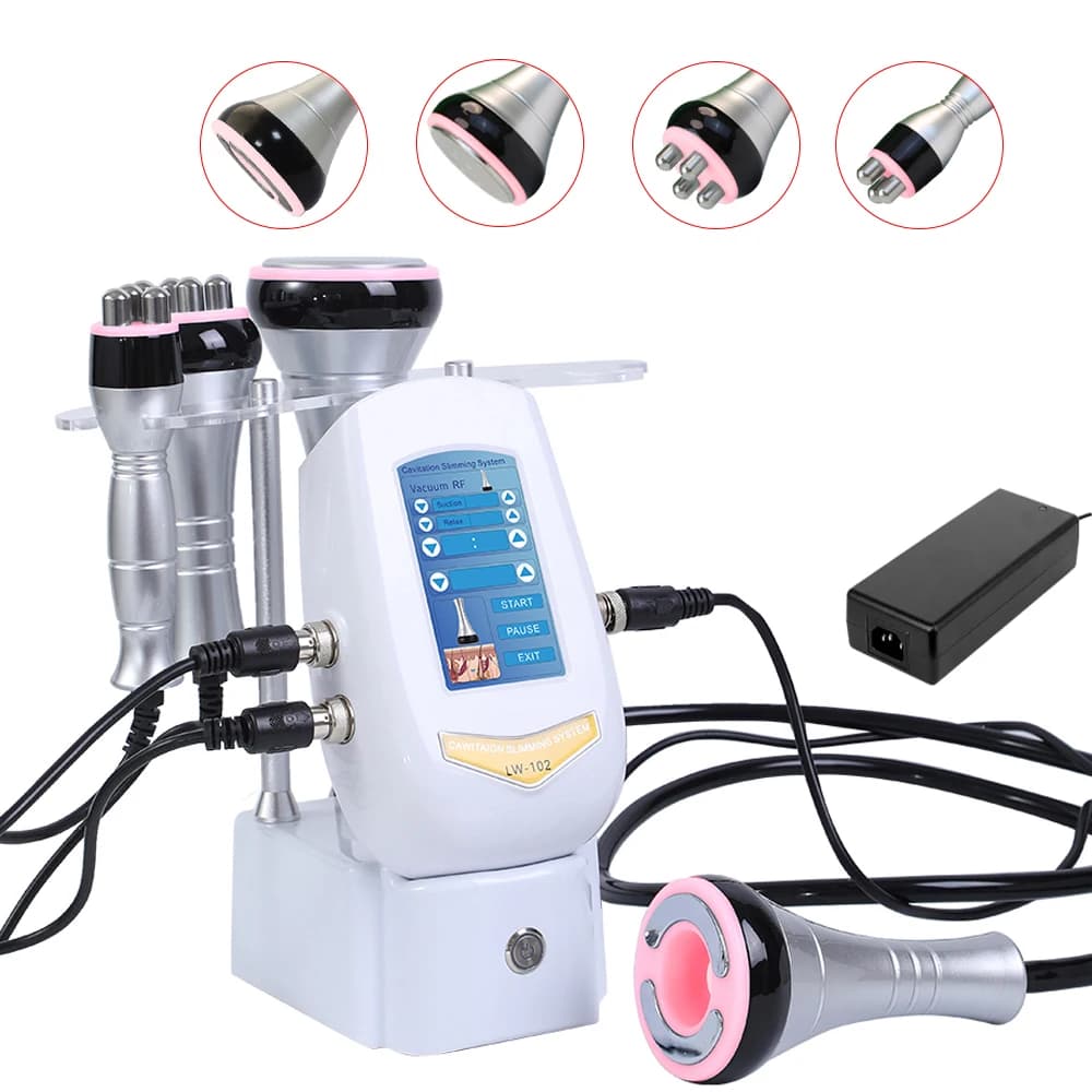 40K 4-1 Ultrasonic Body Modeling RF Weight Loss Multipolar Lifting Device for Slimming Face Skin Strengthening