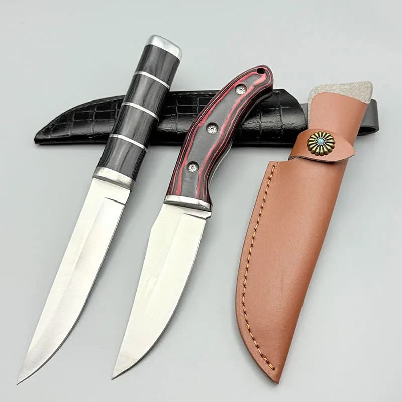 Coltelli da cucina, coltelli da macellazione a lama fissa, coltelli da cucina multifunzionali, per tagliare frutta, verdura e carne