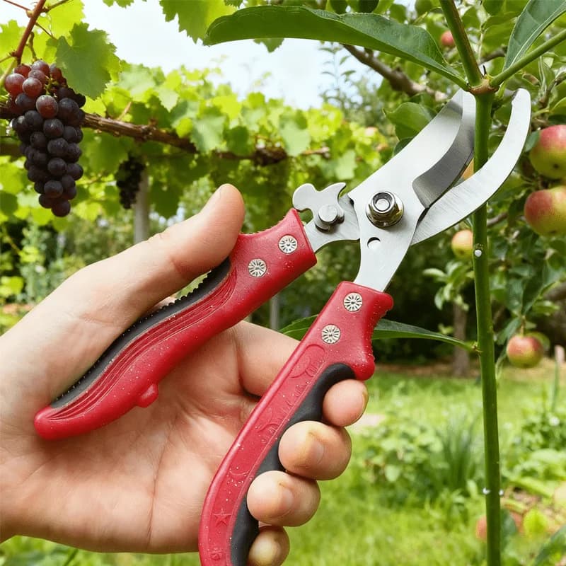 Nuove Forbici da Giardinaggio - Trimmer Multifunzione per Raccolta Frutta/Verdura, Stilizzazione Bonsai e Potatura Rami