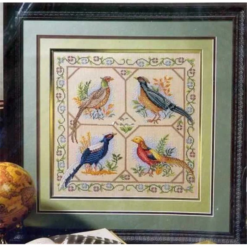 ZZ532 Cross Stitch Set Chinese Kit Embroidery Needlework Craft Packages Cotton Fabric Floss New Designs Embroidery Cross-stitch