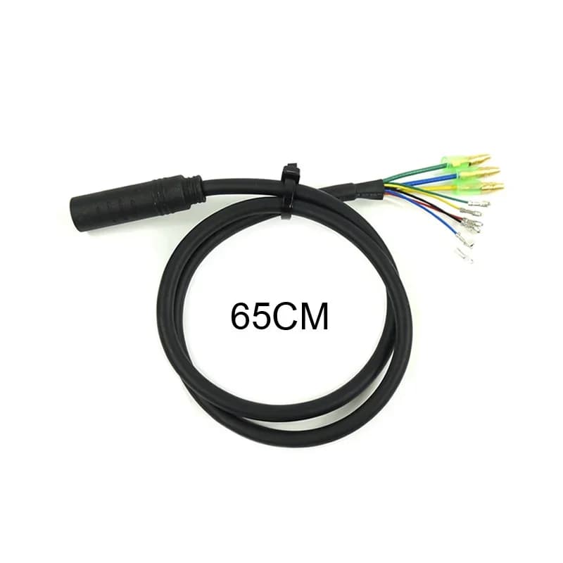 1 Pz 60 cm E-Bike 9Pin Motore Converti Cavo di Prolunga Cavo Connettore Impermeabile Per Bafang Anteriore Mozzo Ruota Posteriore motori