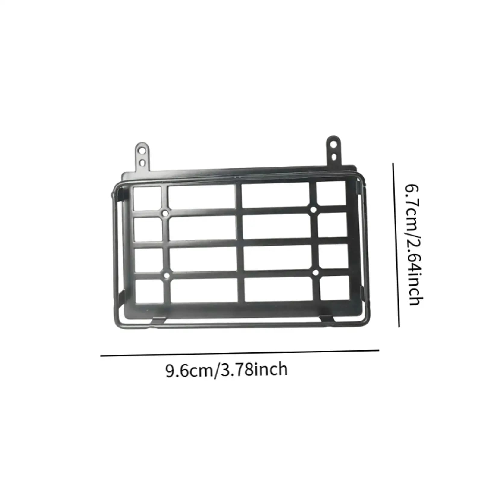 Portapacchi in Metallo per Crawler RC Scala 1:12 con Luci LED per MN