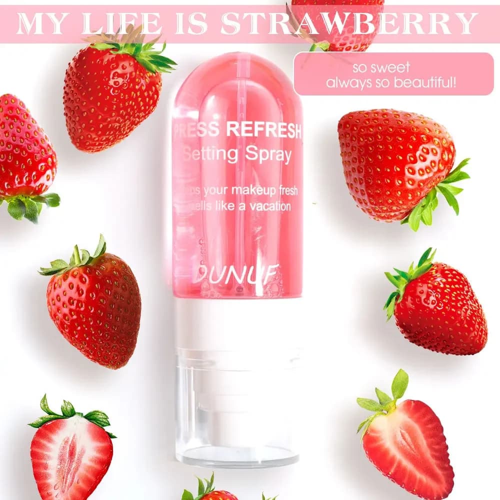 DUNUF 1 pcs Moisturizing Makeup Fixing Spray prevents facial makeup to melt and fade without oil, fresh and durable