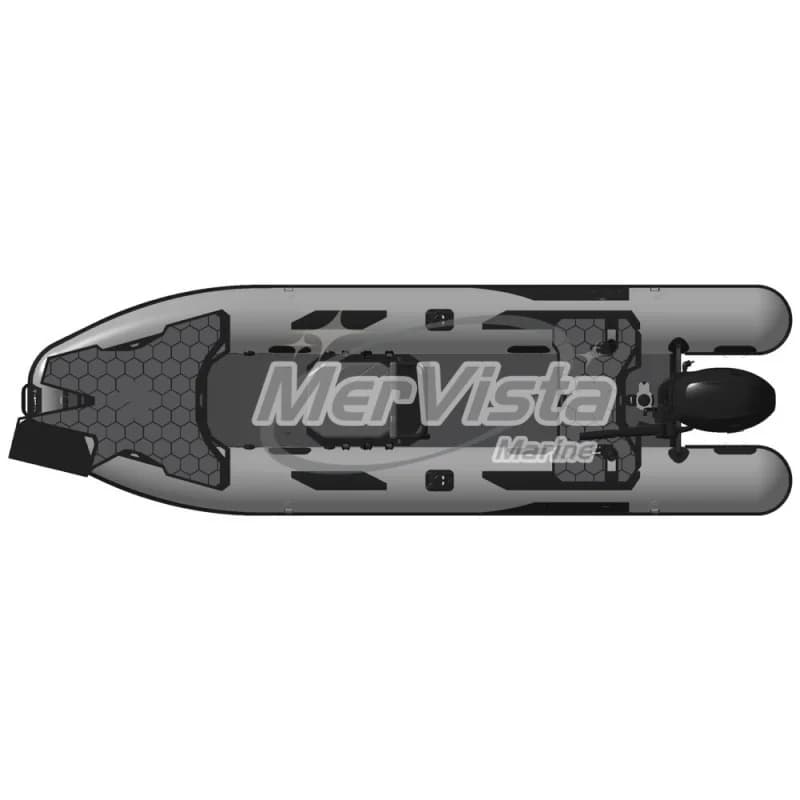 4m Professional Fishing Inflatable Boat Air Floor Inflatable Kayak Fishing with Paddle for Lake River