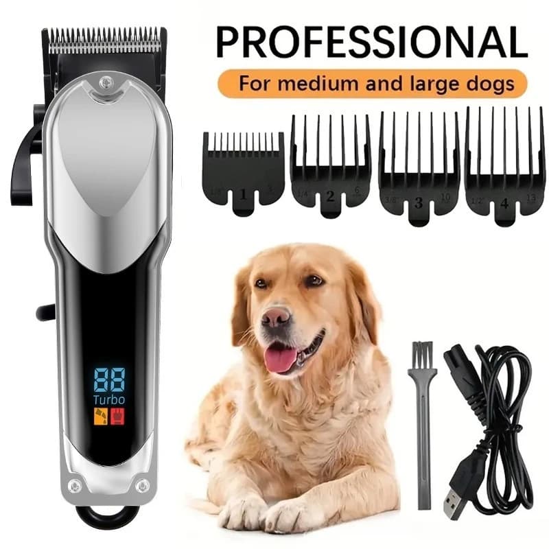 Macchina per tagliare i peli del cane Pet Cucciolo di cane Acconciature Clipper Gatto Cane Bellezza Trimmer Tosatrici per la pelliccia Animali domestici Gatti Toelettatura Strumenti per rasoio
