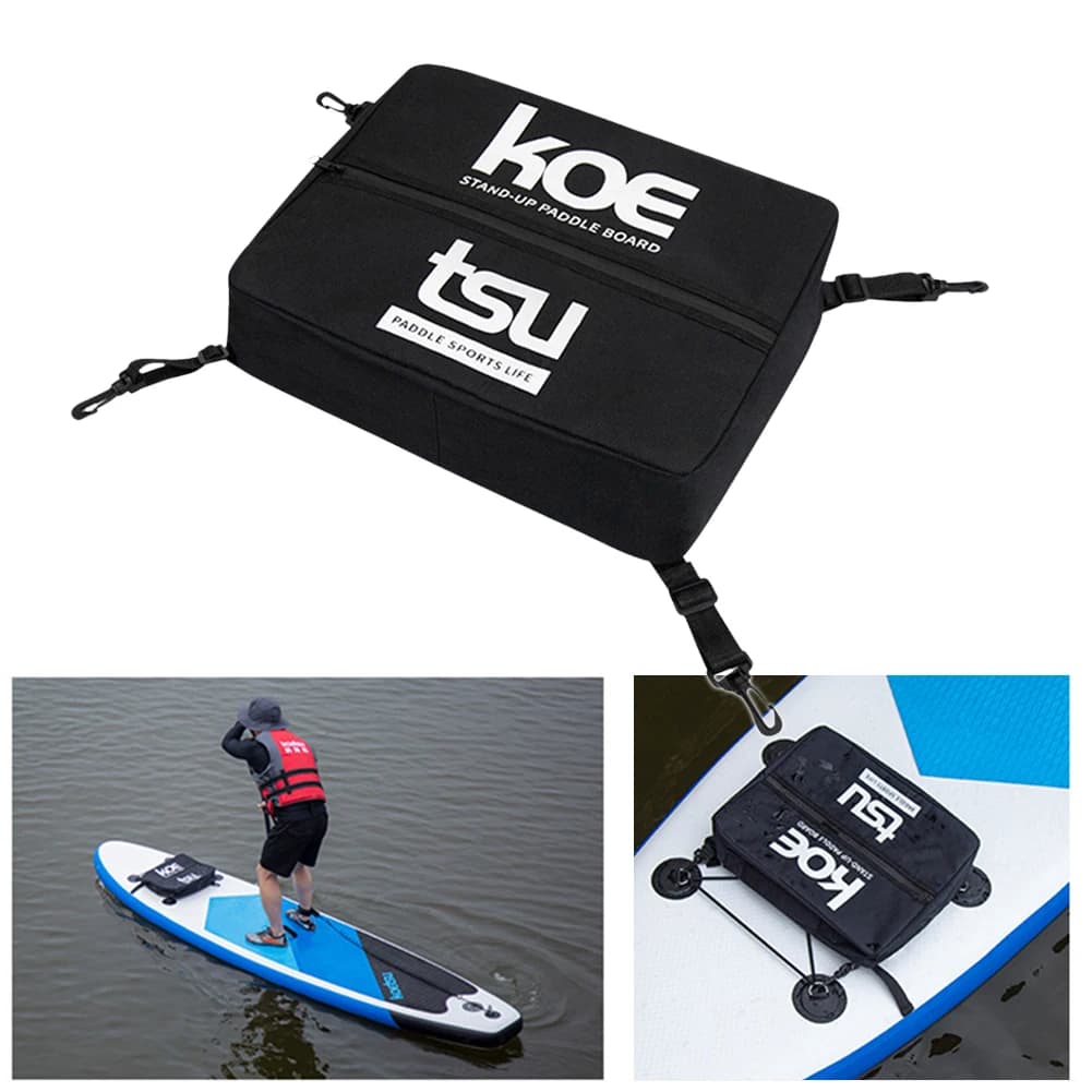 Borsa Sigillata con Cerniera per Tavola da Stand Up Paddle, Leggera in Oxford, Borsa Termica con Fibbia di Fissaggio, Accessori per Kayak