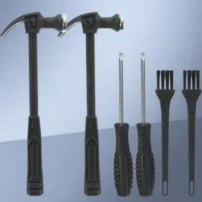 Set di 2 Kit di Strumenti per Scavo di Gemme, Piccola Spazzola e Scalpello, Set Educativo per Bambini