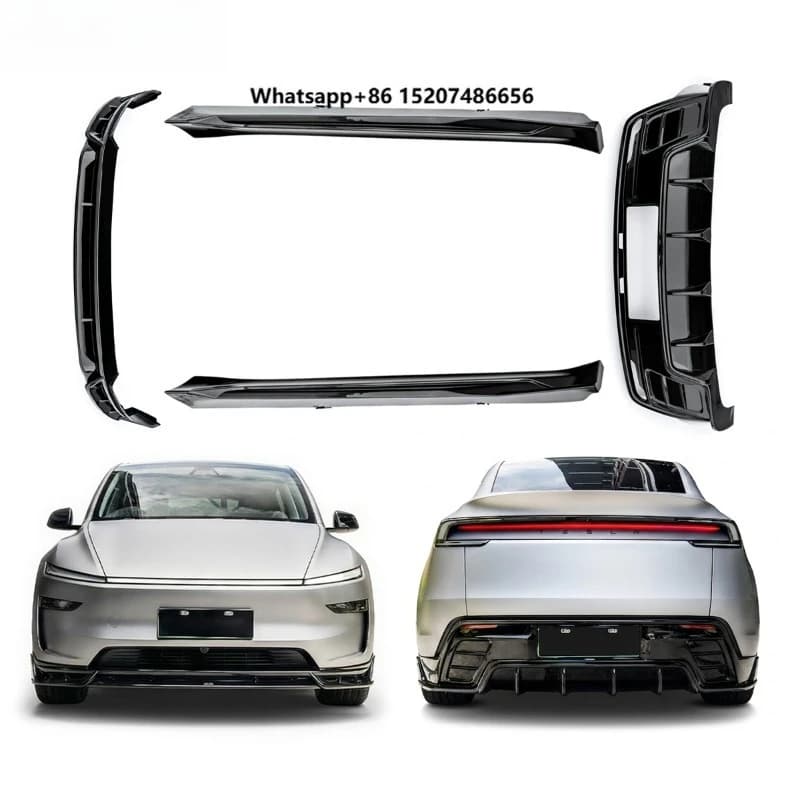 For Model Y Juniper 2026+ Body Kit Front Lip Side Skirts Rear Diffuser Tuning Guard Pats