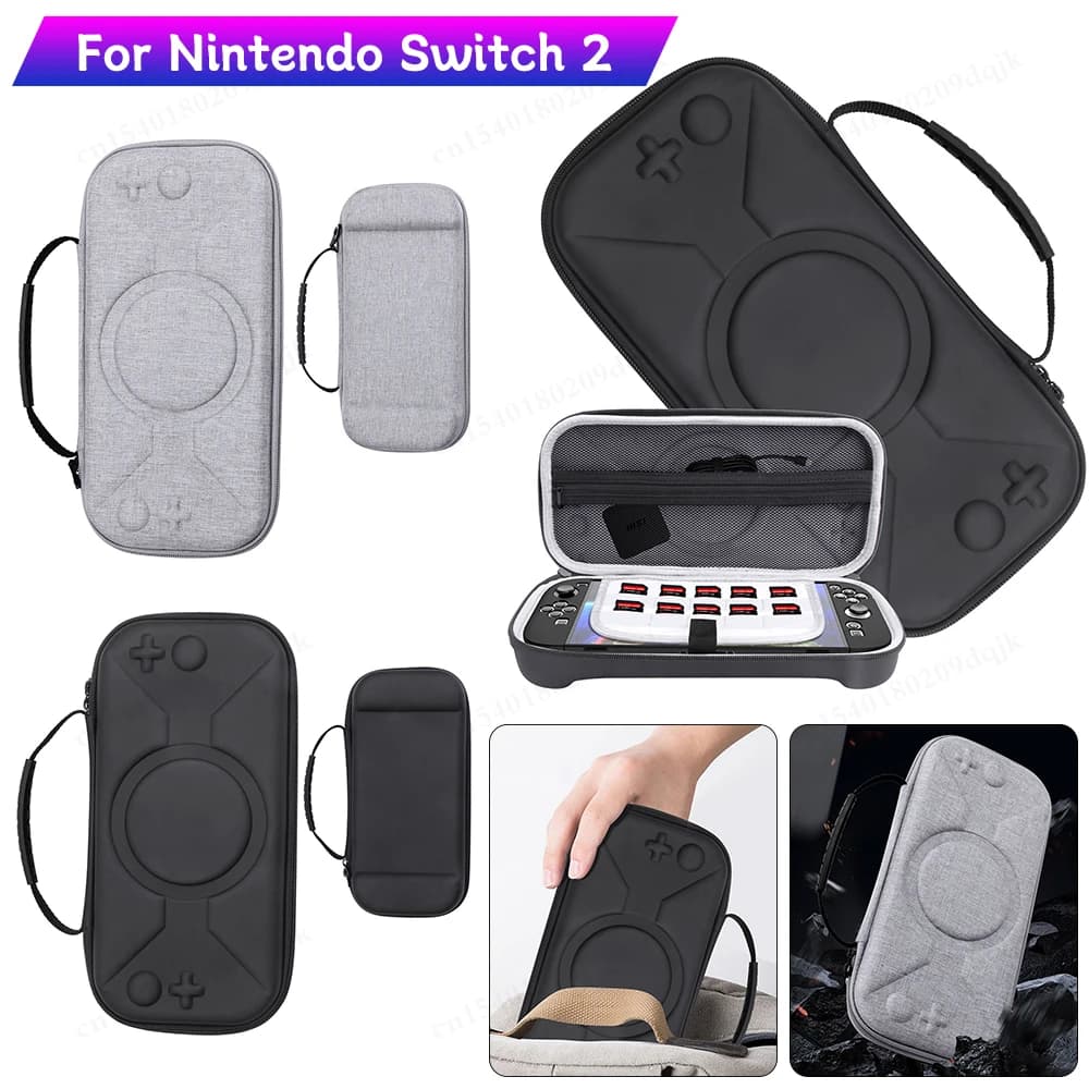 Borsa per accessori per Nintendo Switch 2 Custodia protettiva per console Fundas Estuche Pouch Carcasa Etui Kit di archiviazione protettiva Tas