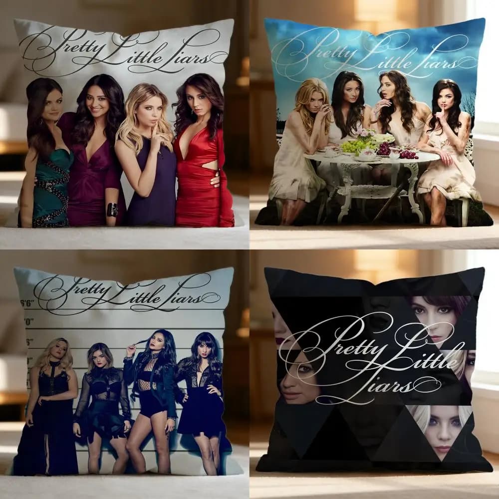 Popolare Federa Decorativa Pretty Little Liars, Morbida e Lavabile, Multiuso per Divano, Letto, Viaggio e Ufficio