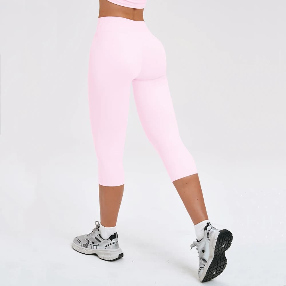 Pantaloncini da yoga a vita alta Sport da ciclismo Pantaloni corti da donna Sensazione nuda Fitness Palestra Pantaloncini slim Pantaloncini sportivi da allenamento per il controllo della pancia
