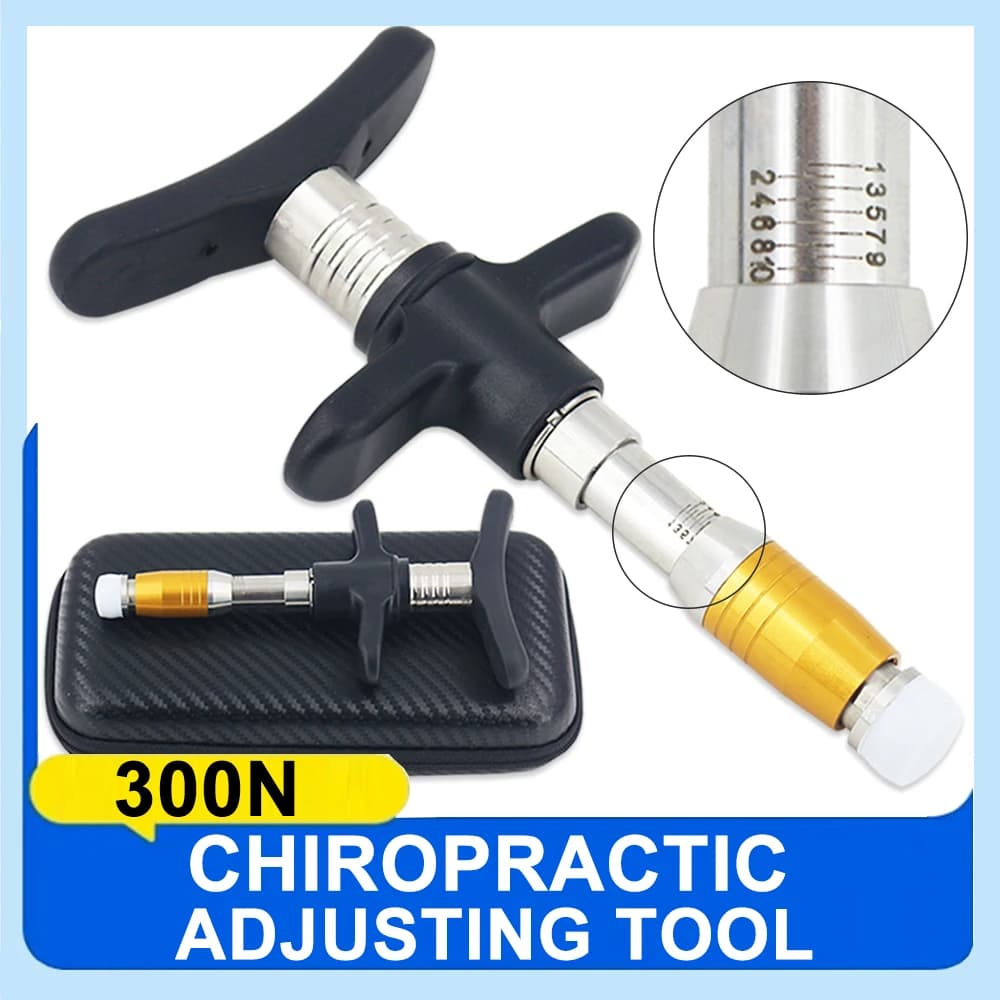 Physiotherapy Chiropractic Adjusting Tool Treat Body Kyphosis Vertebration Correction Equipment Manual Massage Gun