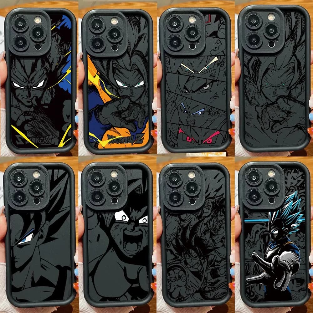 Anime Balls-D-Dragons Phone Case for Huawei P50 Honor 600 X7d X9d 400 300 X6B 200 X8C X9b Magic8 7 X9c Smart Lite Pro