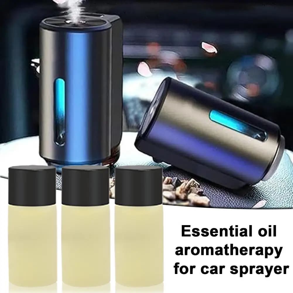 3 pezzi deodorante per auto oli essenziali Clip di sfiato per auto olio per aromaterapia fragranza a lunga durata Set di ricarica per oli per aromaterapia per veicoli