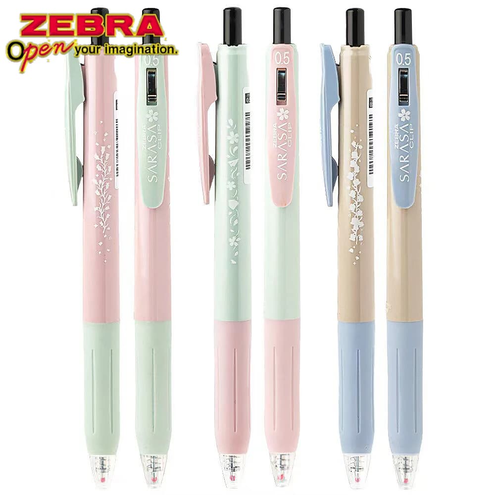 3 pezzi/set Penne gel ZEBRA in edizione limitata giapponese SARASA Clip JJ15 0,5 mm Ritorno a scuola Accessori per ufficio di cancelleria Kawaii