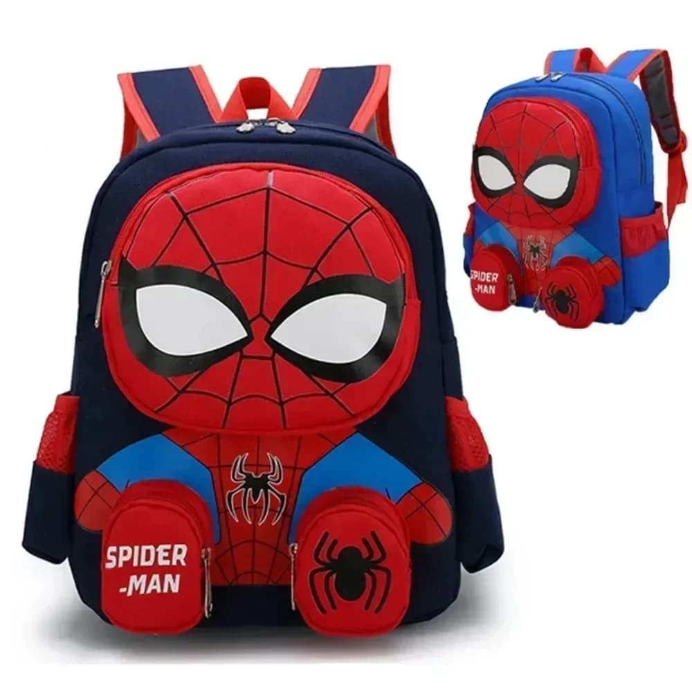 Zaino Scolastico 3D Anime 2026, Zaini con Cartoni Animati e Spiderman, Impermeabili e Leggeri per Bambini delle Elementari, per Ragazzi e Ragazze