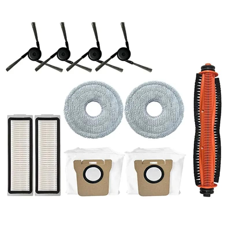Kit di ricambi A39T-Fit per robot aspirapolvere Mijia Mop 5 Pro - Spazzola principale, filtro, sacchetto raccoglipolvere, accessori per panno lavapavimenti