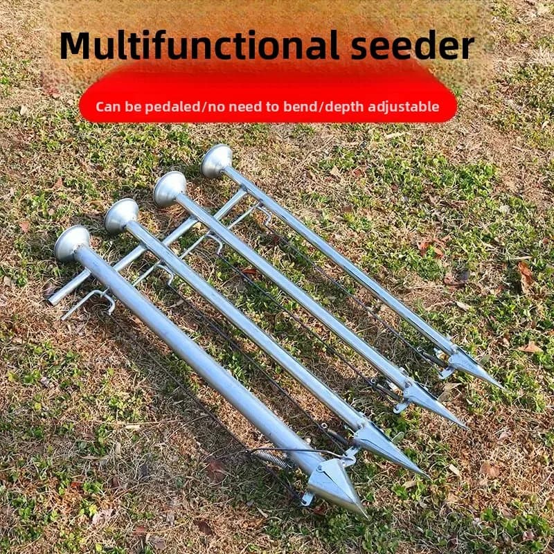 Agricultural Corn Peanut Seed Machine Spot Planter Seeder Fertilizer Planting Seedlings Hole Punching Vegetable Planter