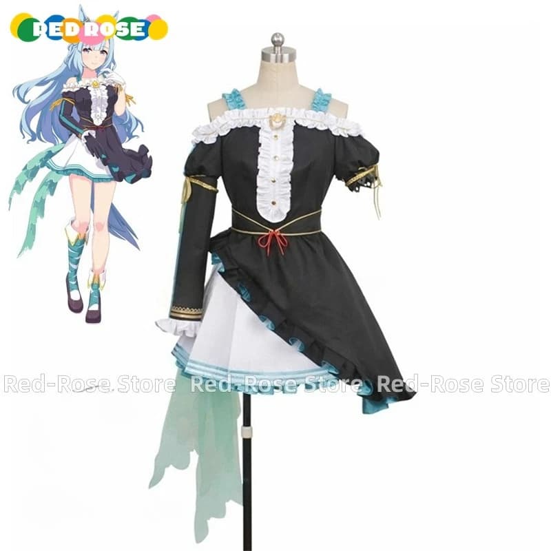 《Su misura》Anime Uma Musume: Pretty Derby Mejiro Ardan Costume Cosplay Abito da festa Halloween Qualsiasi dimensione