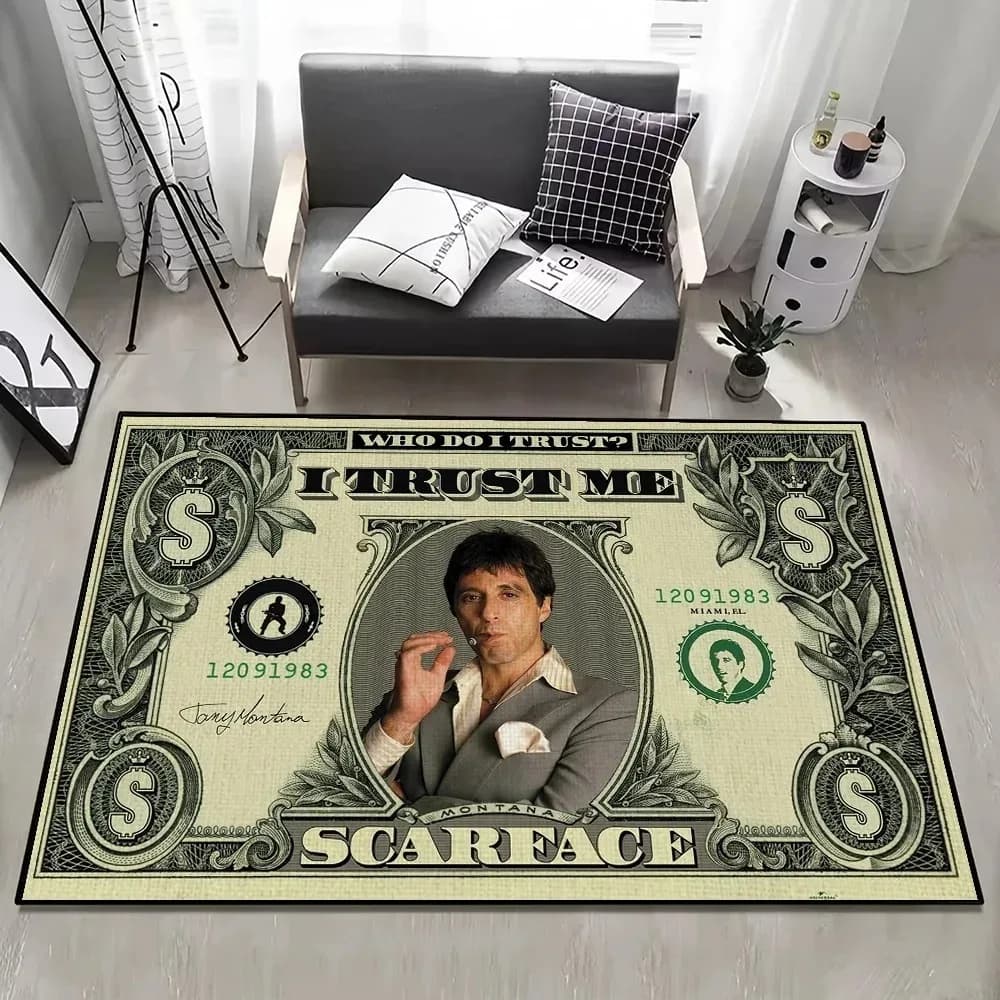 Film S-Scarface Cool Clssic Piccolo tappeto per la decorazione della camera da letto della casa Cucina Bagno Tappeto super assorbente Piede antiscivolo