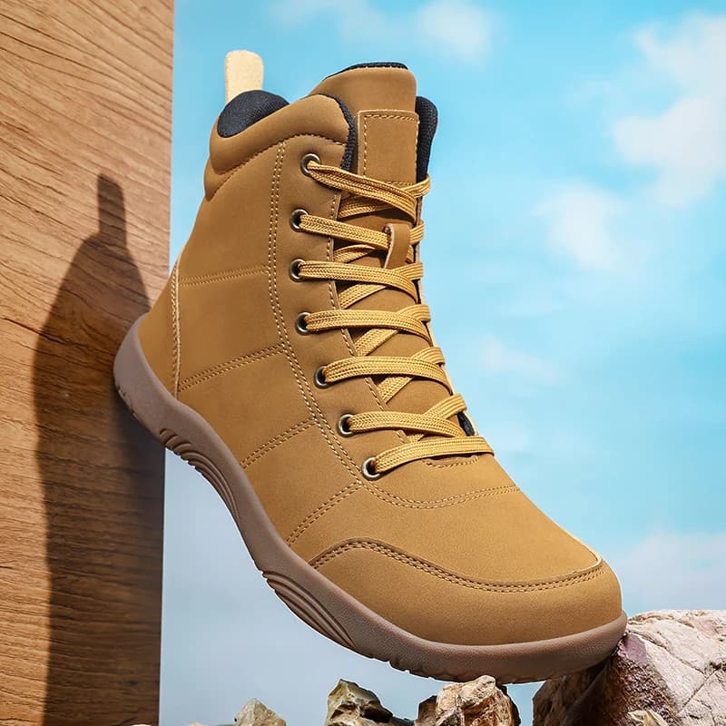 Couples Nudefoot wide toe shoes Men's walking shoes Outdoor men's trekking boots High trek sneakers Women's sports sneakers