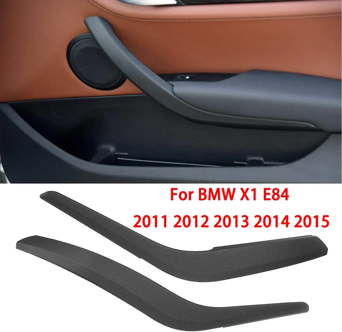 Aggiornato Auto Interni Sinistra Destra Porta Maniglia Copertura Trim Sostituzione Per BMW X1 E84 2011 2012 2013 2014 2015