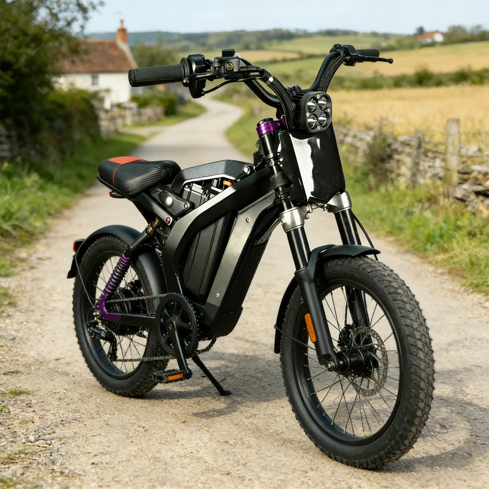 Piastra di Ricambio Universale con Fascette per Cavi per Moto Elettriche, Compatibile con Ebike Surron Light Bee Talaria Sting