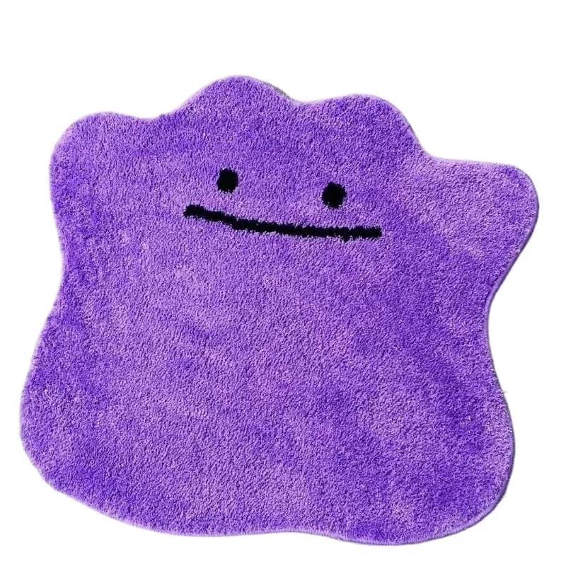 Cartoon Ditto Carpet Nime Floor Mat Soft Hair Creative Carpet Children's Bedroom Non-slip Foot Pad Decorative Quick Drying Rug