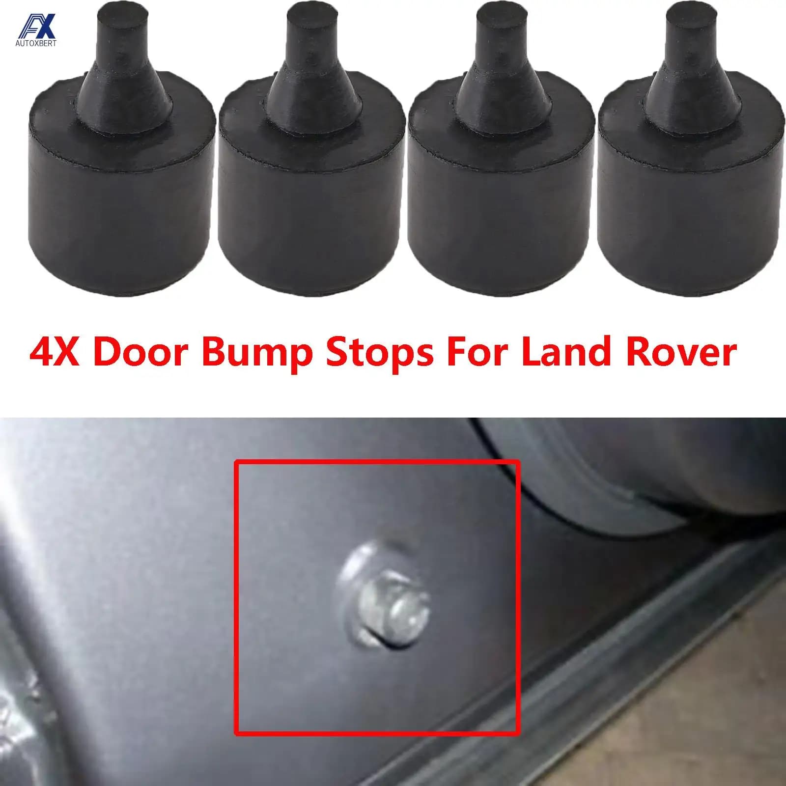 4 pz per Land Rover Freelander 2 LR2 LR3 LR4 Discovery 3 4 Range Rover Sport L320 porta chiusa in gomma Bump Stop buffer CFM500010