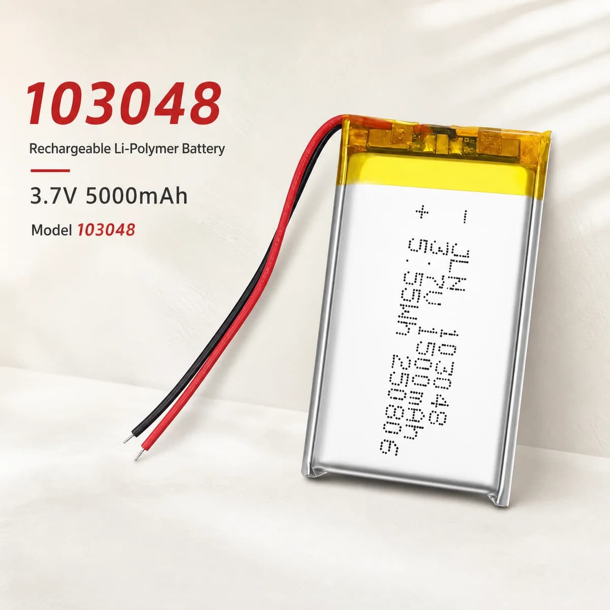 3.7V 1500mAh LiPo Rechargeable Battery 103048 103050 Polymer Lithium Cell for Bluetooth Speaker Headset Toothbrush