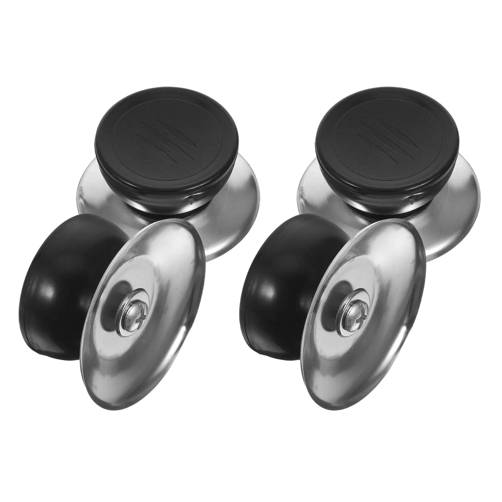 4Sets Pot Lid Handles Universal Replacement Knobs Heat Resistant Non Slip Pot Lid Grip for Frying Pans Steamers Cooking Utensils