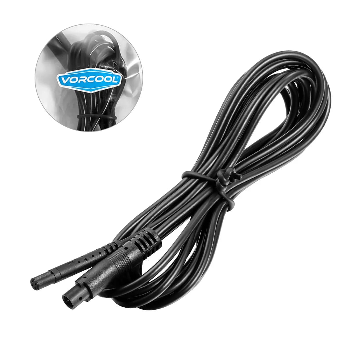 Cavo di Prolunga per Accendisigari Auto 12V 24V in Rame Rivestito in Termoplastica Premium da 25M per Rimorchi, Autobus, Furgoni, Dash Cam
