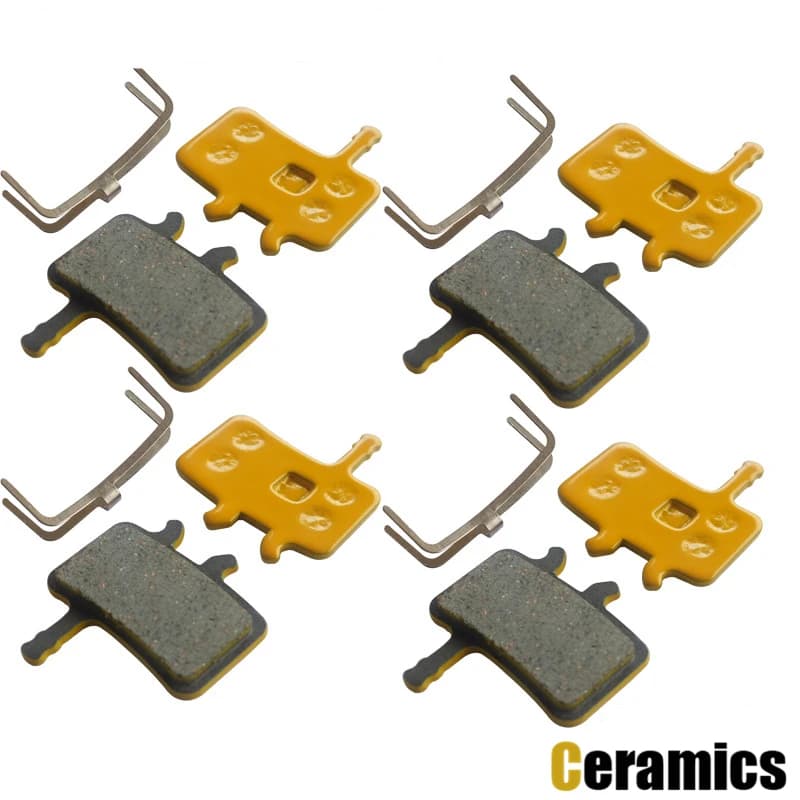 4 paia di pastiglie freno a disco in ceramica per bici da strada e MTB, compatibili con AVID J3 J5J7 SRAM BB7 Juicy 3 5 7 Ultimate Caliper 004C Parts