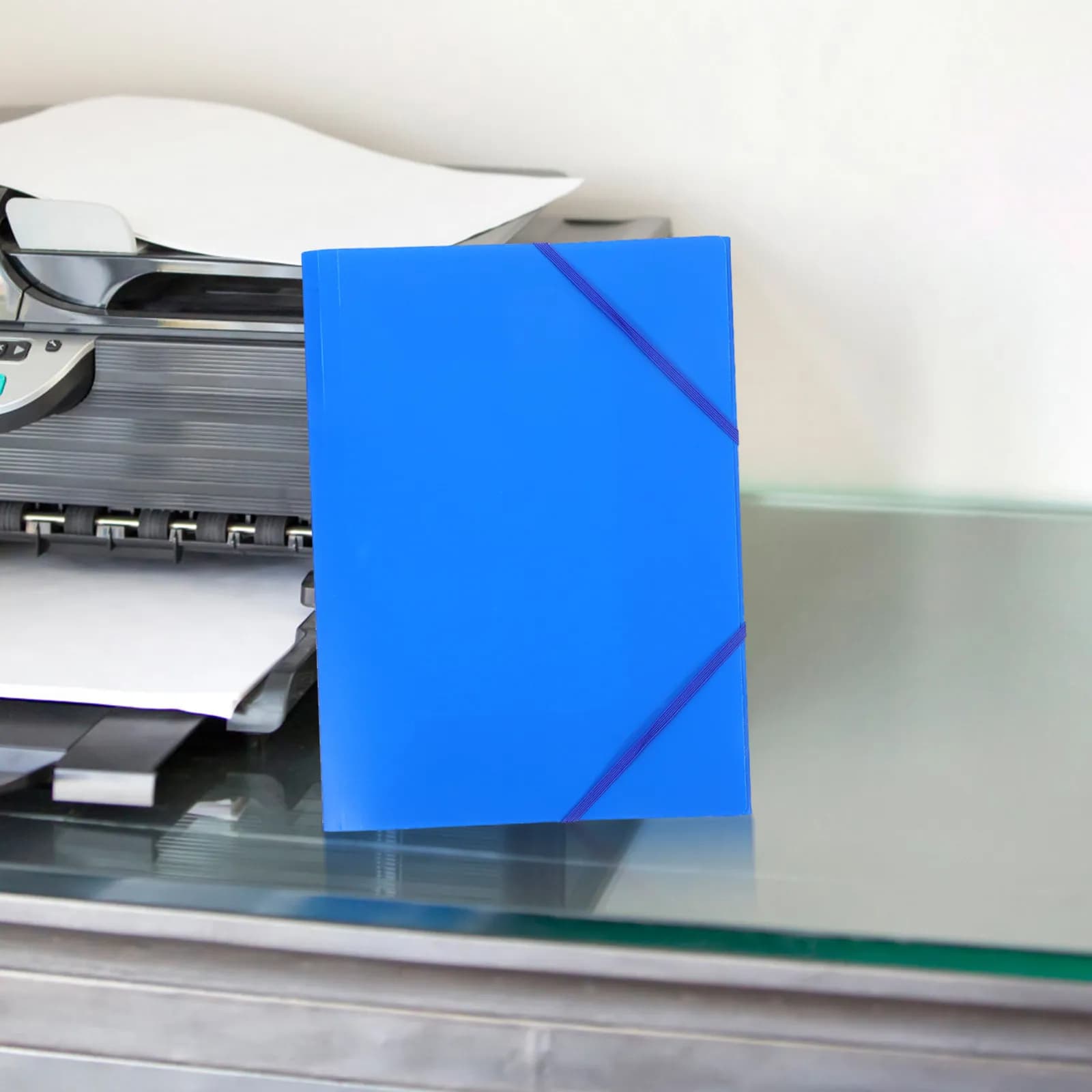 Organizzatore di documenti da 3 pezzi, cartella pieghevole con fascia elastica, per ufficio, scuola, archiviazione di documenti importanti, archivio multifunzionale