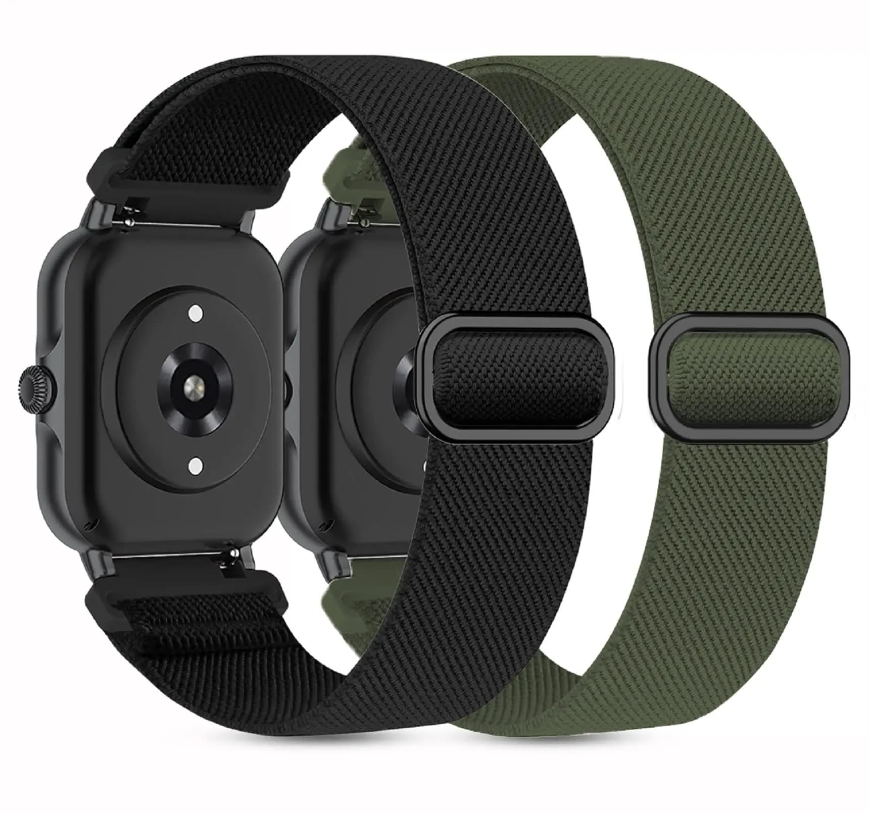 4Pcs 22mm Loop Nylon Elastic Fabric Strap for Amazfit Cheetah Pro/Balance Women Men